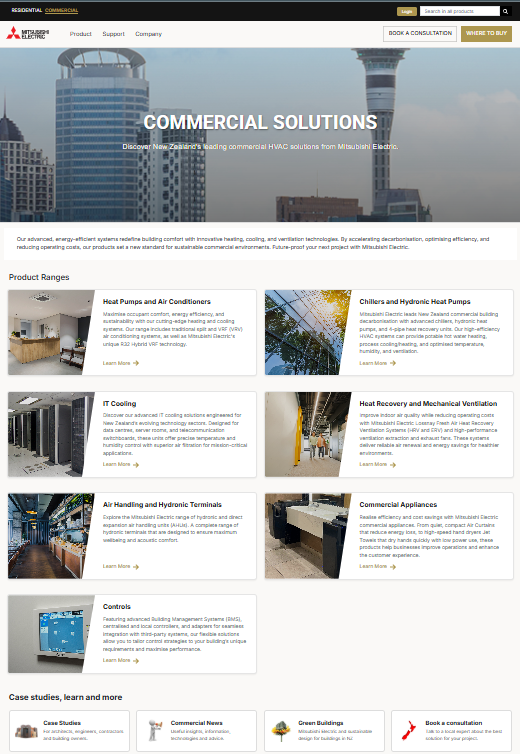 Homepage Screenshot