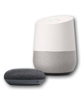Google Home Mini Hands-Free Voice Commands Google Assistant Smart Speaker  -Chalk