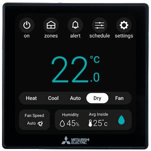 ZoneIQ Dry mode active