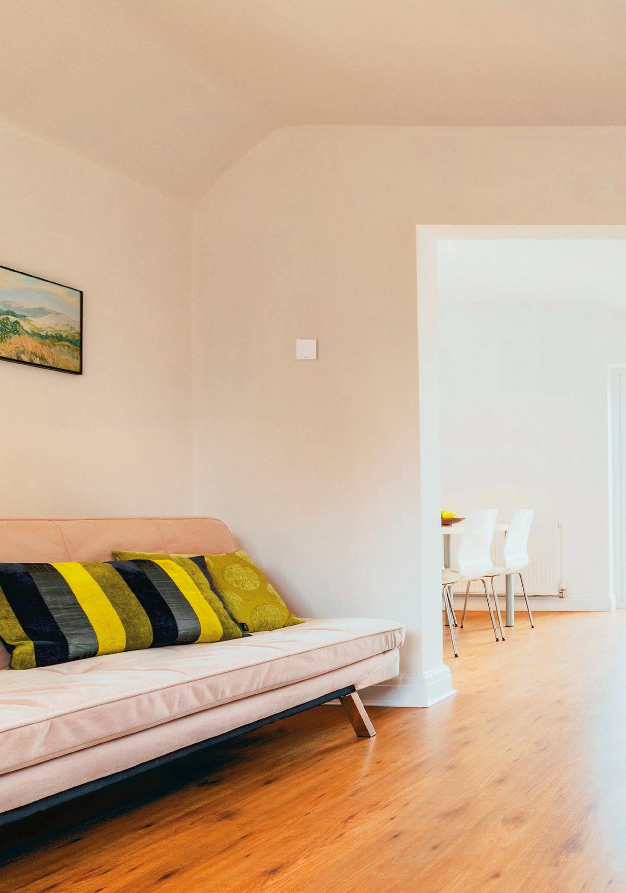 Comfortable living room with ZoneIQ control