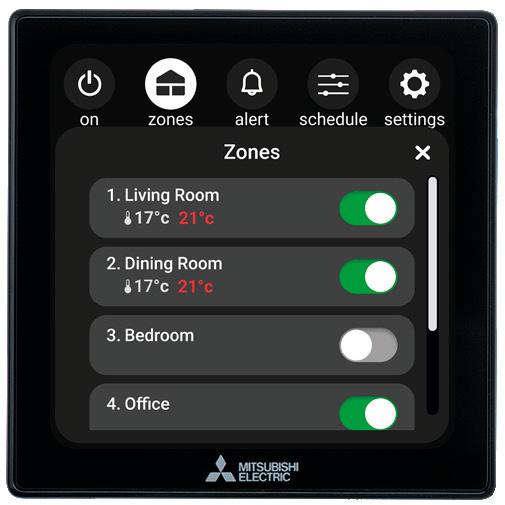Cooling mode display