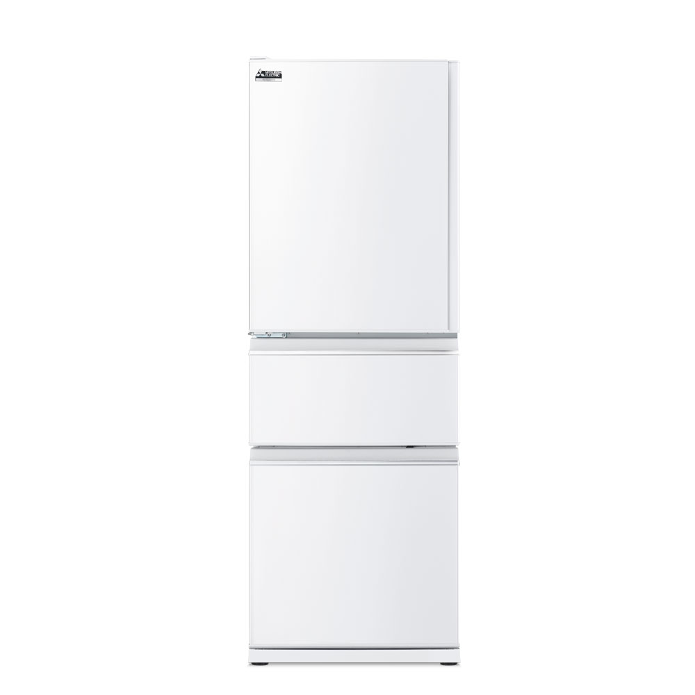 MR-CX370EJL-W-A : Two Drawer Inverter 370 Fridge // Mitsubishi 