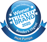 Heat Pump with Most Trusted Brand Badge