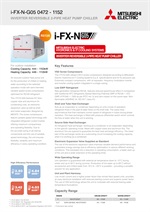 i-FX-N-G05 Inverter Reversible 2-Pipe Heat Pump Chiller