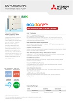 CAHV-Z450YA-HPB Hot Water Heat Pump
