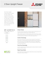 2 Door Upright Freezer